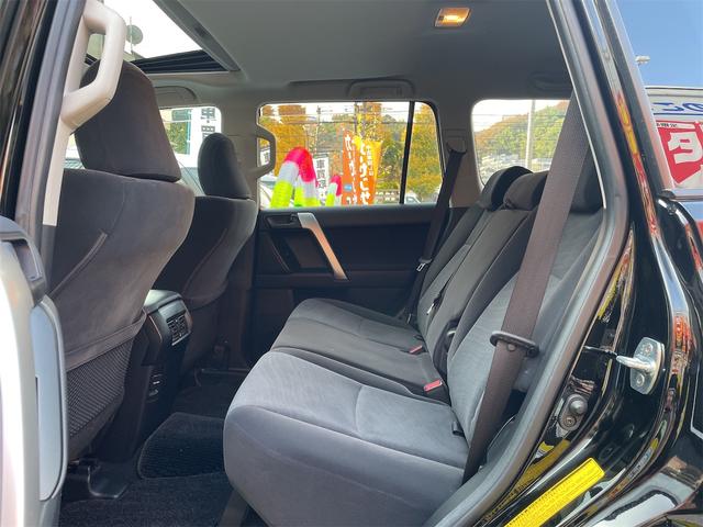 ランドクルーザープラド TX 4WD TRDエアロ TRDマフラー ムーンルーフ 前後ドライブレコーダー ETC バックカメラ クリアランスソナー レーダークルーズ LDA RSA ナビ フルセグTV オートマチックハイビーム(41枚目)