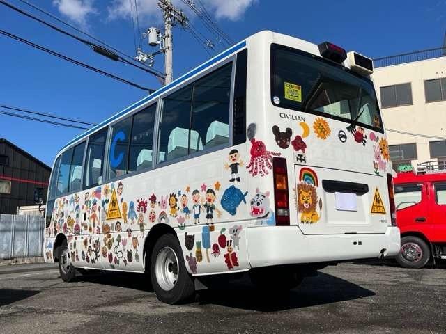 シビリアンバス ＳＸ　大人２６人乗　ナビ　ＴＶ　バックカメラ　ＥＴＣ　５ＭＴ（3枚目）