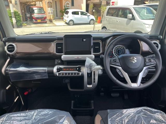 クロスビー ハイブリッドＭＺ　ブラウンアクセントパッケージ装着車　全方囲カメラ　ＬＥＤ　コ－ナ－センサ－　（キャラバンアイボリーＰＭ　ホワイト２トーンＲ（34枚目）