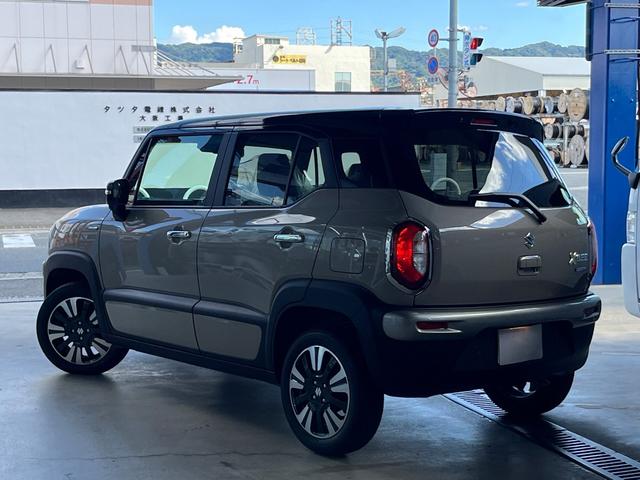 クロスビー ハイブリッドMZ ブラウンアクセントパッケージ装着車 全方位カメラ LEDヘッドライト コーナーセンサー レーンキープアシスト 衝突被害軽減ブレーキ スマートキー USB 純正AW (ベージュブラック)(7枚目)