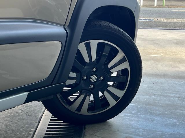 クロスビー ハイブリッドMZ ブラウンアクセントパッケージ装着車 全方位カメラ LEDヘッドライト コーナーセンサー レーンキープアシスト 衝突被害軽減ブレーキ スマートキー USB 純正AW (ベージュブラック)(27枚目)