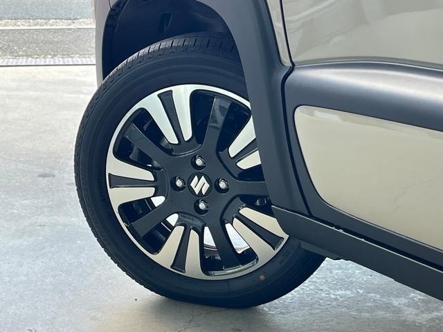 クロスビー ハイブリッドMZ ブラウンアクセントパッケージ装着車 全方位カメラ LEDヘッドライト コーナーセンサー レーンキープアシスト 衝突被害軽減ブレーキ スマートキー USB 純正AW (ベージュブラック)(29枚目)