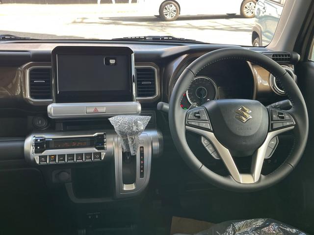 クロスビー ハイブリッドMZ ブラウンアクセントパッケージ装着車 全方位カメラ LEDヘッドライト コーナーセンサー レーンキープアシスト 衝突被害軽減ブレーキ スマートキー USB 純正AW (ベージュブラック)(34枚目)