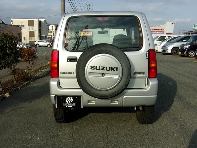 ジムニー ＸＧ　切替４ＷＤ　５速ＭＴ　ターボ　ＣＤステレオ　ライトレベライザー（5枚目）