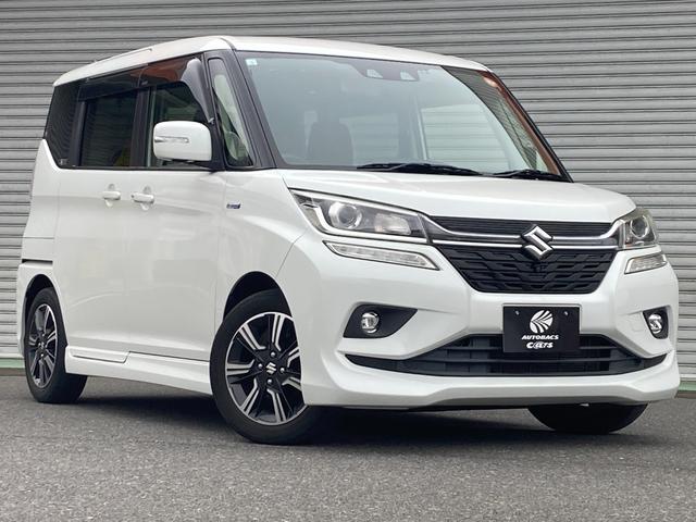 ソリオバンディット ハイブリッドMV (5名) 全方位モニター用カメラパッケージ装着車 左側電動スライド 運転席ヒートシーター デュアルカメラブレーキサポート リヤパーキングセンサー ESPプッシュスタート(14枚目)