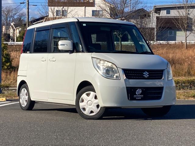 パレット リミテッド　ＨＩＤ　左側電動スライドドア　社外ＣＤ　プッシュスタート　純正フロアマット（3枚目）