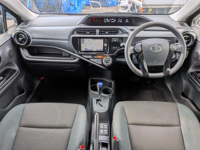 アクア Sスタイルブラック 2WD トヨタセーフティセンス 純正フルセグナビ バックカメラ ETC 前後ドライブレコーダー オートライト スマートキー プッシュスタート(2枚目)