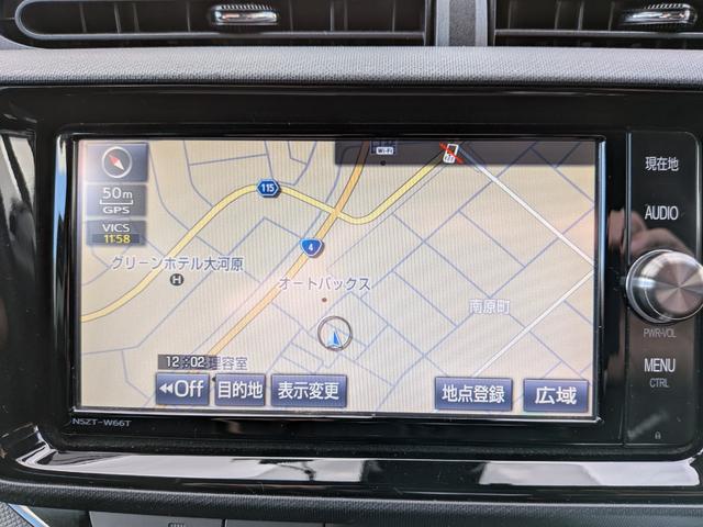 アクア Sスタイルブラック 2WD トヨタセーフティセンス 純正フルセグナビ バックカメラ ETC 前後ドライブレコーダー オートライト スマートキー プッシュスタート(5枚目)