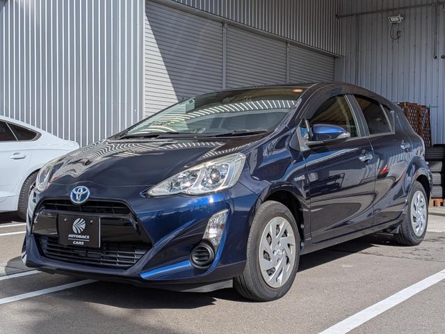 アクア Sスタイルブラック 2WD トヨタセーフティセンス 純正フルセグナビ バックカメラ ETC 前後ドライブレコーダー オートライト スマートキー プッシュスタート(10枚目)