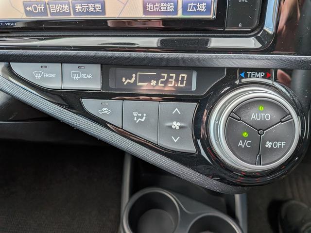 アクア Sスタイルブラック 2WD トヨタセーフティセンス 純正フルセグナビ バックカメラ ETC 前後ドライブレコーダー オートライト スマートキー プッシュスタート(25枚目)