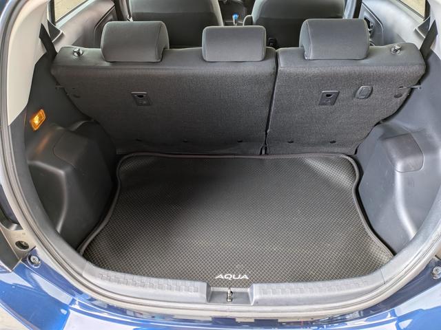 アクア Sスタイルブラック 2WD トヨタセーフティセンス 純正フルセグナビ バックカメラ ETC 前後ドライブレコーダー オートライト スマートキー プッシュスタート(40枚目)