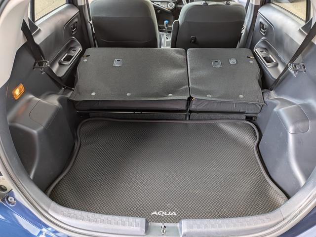 アクア Sスタイルブラック 2WD トヨタセーフティセンス 純正フルセグナビ バックカメラ ETC 前後ドライブレコーダー オートライト スマートキー プッシュスタート(41枚目)