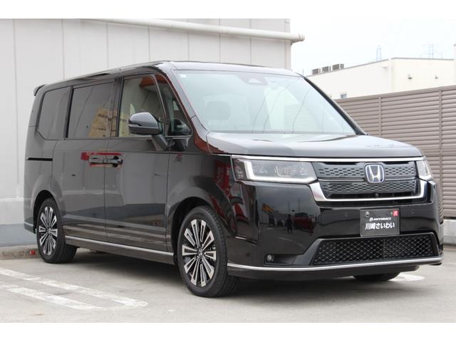 ステップワゴン e:HEVスパーダ プレミアムライン ワンオーナー ETC 全周囲カメラ ナビ クリアランスソナー オートクルーズコントロール レーンアシスト 衝突被害軽減システム 両側電動スライドドア オートライト LEDヘッドランプ(24枚目)