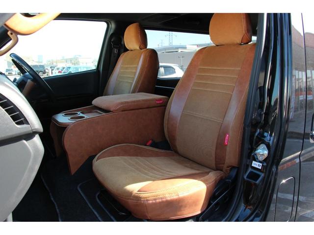 ハイエースバン スーパーＧＬ　ダークプライムＩＩ　ベッドキット　シートカバー　全周囲カメラ　ナビ　ＴＶ　ＥＴＣ　両側パワースライドドア　レーンアシスト　衝突被害軽減システム　オートマチックハイビーム　スマートキー　電動格納ミラー（49枚目）