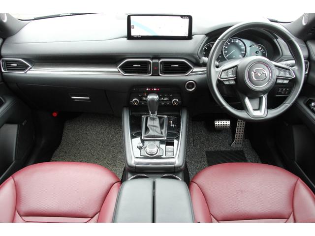 ＣＸ－８ ＸＤ　Ｌパッケージ　４ＷＤ　サンルーフ　ワンオーナー　３６０°ビューモニター　ナビ　クリアランスソナー　オートクルーズコントロール　レーンアシスト　パワーシート　衝突被害軽減システム　ＬＥＤヘッドランプ（3枚目）