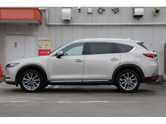 ＣＸ－８ ＸＤ　Ｌパッケージ　４ＷＤ　サンルーフ　ワンオーナー　３６０°ビューモニター　ナビ　クリアランスソナー　オートクルーズコントロール　レーンアシスト　パワーシート　衝突被害軽減システム　ＬＥＤヘッドランプ（37枚目）