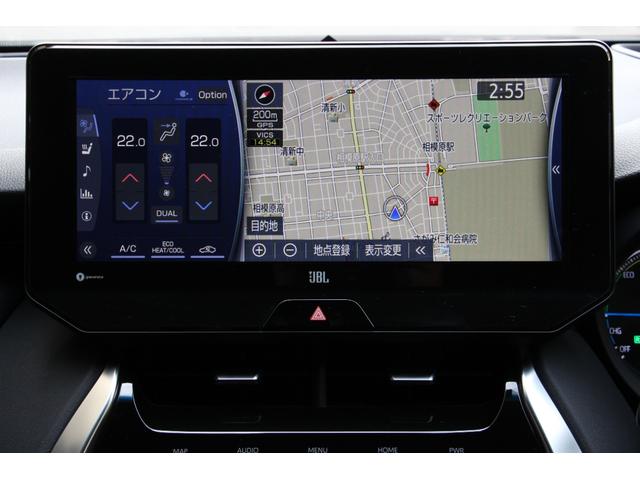 ハリアーハイブリッド Z レザーパッケージ ETC 全周囲カメラ クリアランスソナー オートクルーズコントロール レーンアシスト パワーシート 衝突被害軽減システム サンルーフ ナビ TV オートマチックハイビーム オートライト(6枚目)