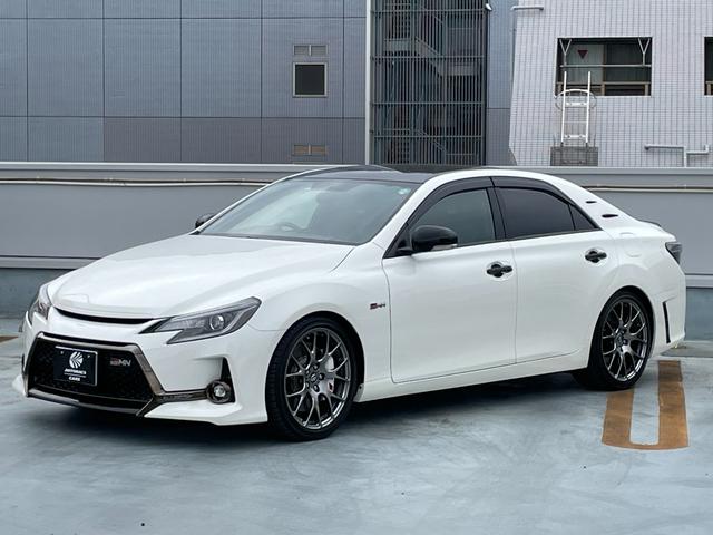 マークX GRMN ワンオーナー 6MT スルガスピードマフラー 純正ナビTV バックカメラ ETC2.0ビーコン 純正BBS鍛造19インチアルミ 専用対向キャリパー 専用カーボンルーフ 専用スポーツシート オートライト(12枚目)