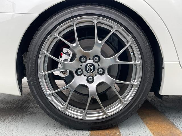 マークX GRMN ワンオーナー 6MT スルガスピードマフラー 純正ナビTV バックカメラ ETC2.0ビーコン 純正BBS鍛造19インチアルミ 専用対向キャリパー 専用カーボンルーフ 専用スポーツシート オートライト(76枚目)