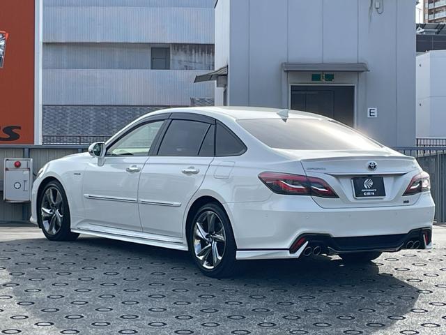 クラウンハイブリッド RSアドバンス 純正ナビフルセグTV ブルーレイ ETC2.0 バックカメラ 衝突被害軽減ブレーキ 追従クルーズコントロール ムーンルーフ パーキングアシスト ブラインドスポットモニター シートヒーター リアシェード(19枚目)