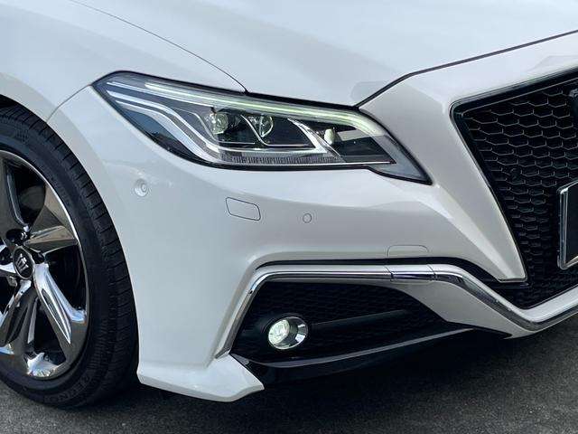 クラウンハイブリッド RSアドバンス 純正ナビフルセグTV ブルーレイ ETC2.0 バックカメラ 衝突被害軽減ブレーキ 追従クルーズコントロール ムーンルーフ パーキングアシスト ブラインドスポットモニター シートヒーター リアシェード(43枚目)