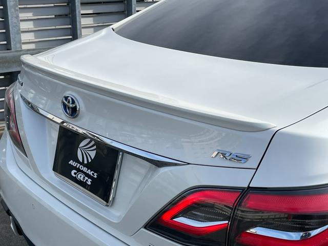 クラウンハイブリッド RSアドバンス 純正ナビフルセグTV ブルーレイ ETC2.0 バックカメラ 衝突被害軽減ブレーキ 追従クルーズコントロール ムーンルーフ パーキングアシスト ブラインドスポットモニター シートヒーター リアシェード(47枚目)