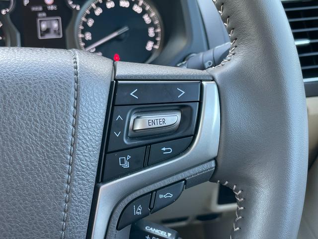 ランドクルーザープラド TX Lパッケージ マットブラックエディション ワンオーナー 純正ナビ フルセグTV ETC2.0 全方位モニター ムーンルーフ TRDエアロ 専用グリル・アルミ オートライト シートベンチレーター 追従クルーズコントロール 衝突被害軽減ブレーキ(77枚目)