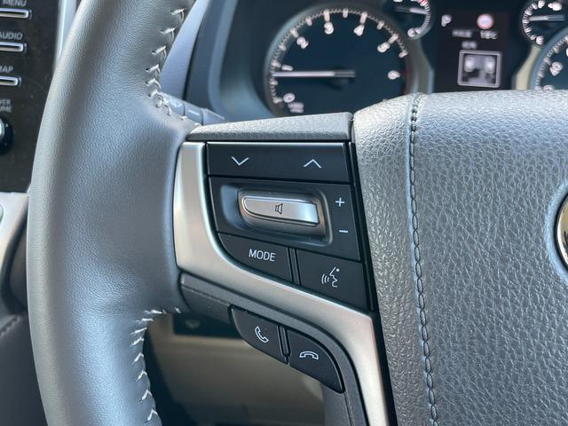 ランドクルーザープラド TX Lパッケージ マットブラックエディション ワンオーナー 純正ナビ フルセグTV ETC2.0 全方位モニター ムーンルーフ TRDエアロ 専用グリル・アルミ オートライト シートベンチレーター 追従クルーズコントロール 衝突被害軽減ブレーキ(79枚目)