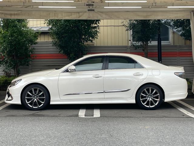 マークX ワンオーナー モデリスタエアロ サンルーフ パナソニックELフローティングナビ フルセグTV バックカメラ ETC 前後ドライブレコーダー 追従クルーズコントロール 衝突被害軽減ブレーキ レーンキープ(16枚目)