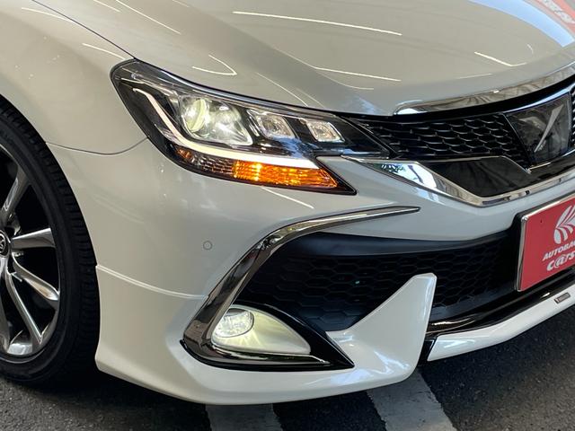 マークX ワンオーナー モデリスタエアロ サンルーフ パナソニックELフローティングナビ フルセグTV バックカメラ ETC 前後ドライブレコーダー 追従クルーズコントロール 衝突被害軽減ブレーキ レーンキープ(41枚目)