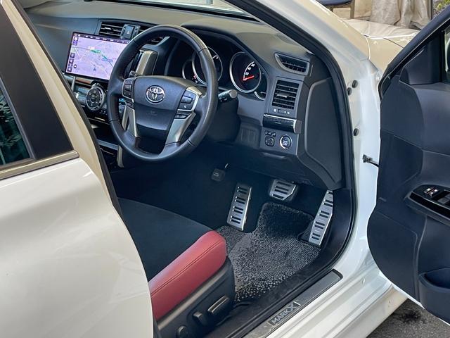 マークX ワンオーナー モデリスタエアロ サンルーフ パナソニックELフローティングナビ フルセグTV バックカメラ ETC 前後ドライブレコーダー 追従クルーズコントロール 衝突被害軽減ブレーキ レーンキープ(44枚目)