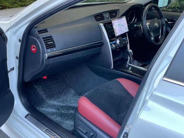 マークX ワンオーナー モデリスタエアロ サンルーフ パナソニックELフローティングナビ フルセグTV バックカメラ ETC 前後ドライブレコーダー 追従クルーズコントロール 衝突被害軽減ブレーキ レーンキープ(59枚目)