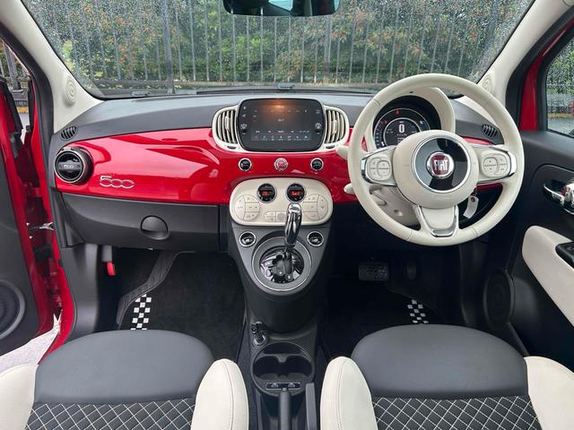 500 ツインエア ドルチェヴィータ バックカメラ クリアランスソナー オートクルーズコントロール アルミホイール HID サンルーフ ターボ キーレスエントリー AT 盗難防止システム ABS ESC USB エアコン(2枚目)