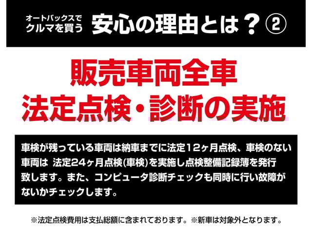 当店での販売車両は全車「法定点検・診断」の整備を実施してからのご納車となります！