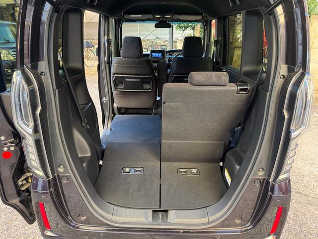 N-BOXカスタム L 禁煙車 ディスプレイオーディオ TV BluetoothLEDライト バックモニター ホンダセンシング オートエアコン 左側オートスライドドア リアシートスライド 磨き(52枚目)
