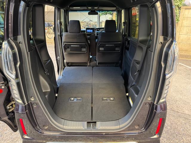 N-BOXカスタム L 禁煙車 ディスプレイオーディオ TV BluetoothLEDライト バックモニター ホンダセンシング オートエアコン 左側オートスライドドア リアシートスライド 磨き(53枚目)
