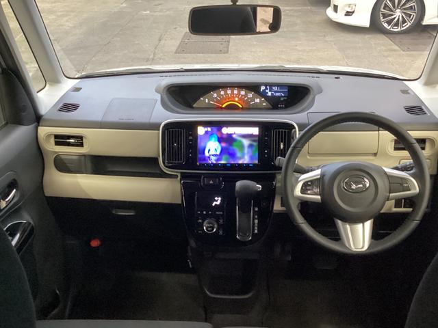 ムーヴキャンバス Xブラックインテリアリミテッド SAIII 禁煙車 カーナビ ドライブレコーダー ETC 両側パワースライドドア 360°カメラ フロントカメラ サイドカメラ バックカメラ オートライト スマートキープッシュスタート レーダーブレーキサポート(11枚目)