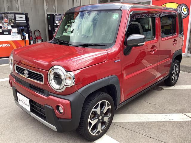 ハスラー ハイブリッドX 禁煙車 オートLED アイドルストップ キーレスエントリー 運転席エアバッグ 前席シートヒーター セキュリティアラーム LEDライト 安全ボディ スマ-トキ- パワーウインドウ AAC ESC(2枚目)