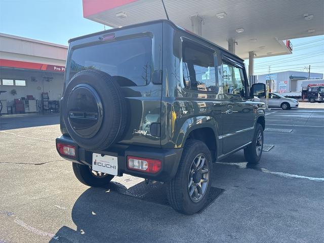 ジムニー XC 禁煙車 デュアルセンサーブレーキS Wエアバッグ AUTOエアコン パワーウィンドゥ スマキー アクティブクルーズコントロール セキュリティアラーム 横滑防止 運転席エアバッグ 衝突安全ボディ 4WD(8枚目)