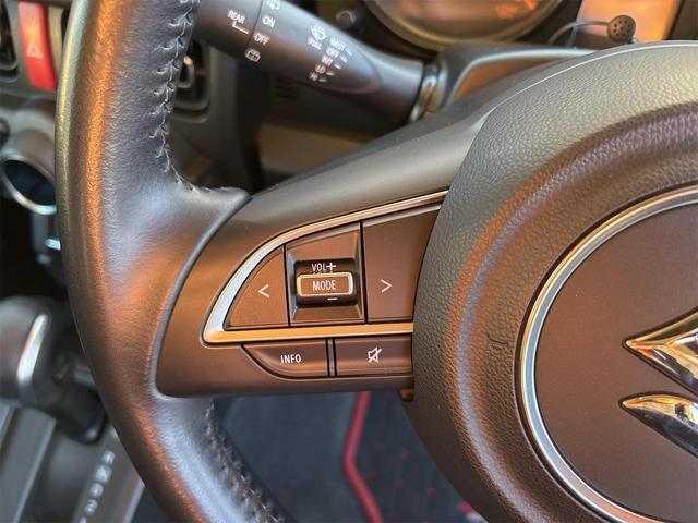 ジムニー XC 禁煙車 デュアルセンサーブレーキS Wエアバッグ AUTOエアコン パワーウィンドゥ スマキー アクティブクルーズコントロール セキュリティアラーム 横滑防止 運転席エアバッグ 衝突安全ボディ 4WD(38枚目)