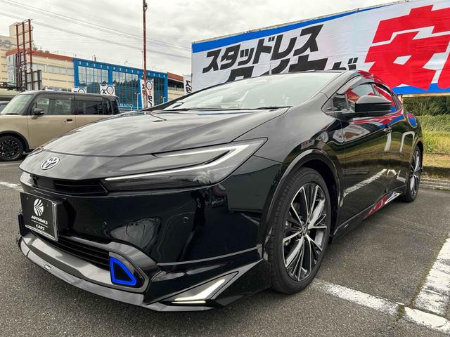 プリウス Ｚ　全周囲カメラ　ナビ　クリアランスソナー　オートクルーズコントロール　レーンアシスト　パークアシスト　衝突被害軽減システム　アルミホイール　オートマチックハイビーム　オートライト　ＬＥＤヘッドランプ（2枚目）