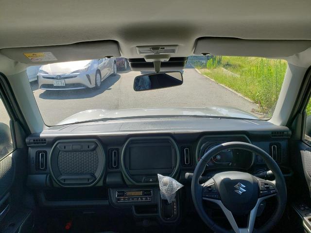 ハスラー タフワイルド　届出済未使用　セーフティー　ＬＥＤヘッドライト・フォグ　アルミ　クリアランス　衝突被害軽減ブレーキ　横滑り防止システム　電動格納ミラー　キーレス　アイドリングストップ　車線逸脱機能　オートエアコン（40枚目）