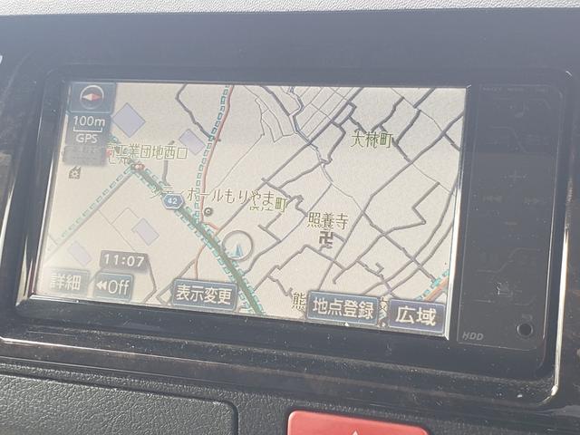 ハイエースバン スーパーGL ダークプライム 7インチナビ バックカメラ LEDヘッドライト lEDフォグ 17インチアルミホイール 電動格納ミラー エンジンスターター 両側パワースライドドア AC100V充電 CD:DVD ETC 4WD(27枚目)