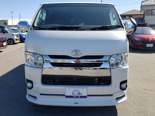 ハイエースバン ロングスーパーGL KENWOOD7インチナビ バックカメラ モデリスタエアロ ドラレコ搭載型デジタルインナーミラー ETC サーキュレーター 15インチアルミホイール LEDヘッドライト LEDフォグ AC100V充電(5枚目)