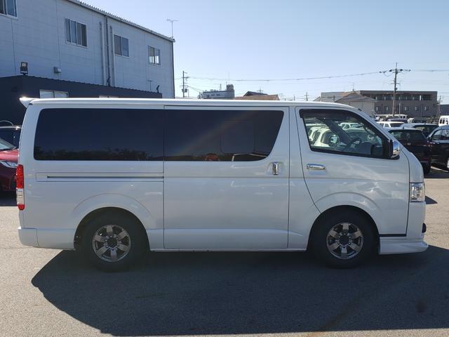 ハイエースバン ロングスーパーGL KENWOOD7インチナビ バックカメラ モデリスタエアロ ドラレコ搭載型デジタルインナーミラー ETC サーキュレーター 15インチアルミホイール LEDヘッドライト LEDフォグ AC100V充電(7枚目)