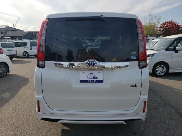 ノア ハイブリッドG 両側パワースライドドア リヤオートエアコン 純正フルセグナビ シートヒーター LEDヘッドライト フロントフォグ ETC ドライブレコーダー 純正置くだけ充電 スマートキー 社外エアロ(23枚目)