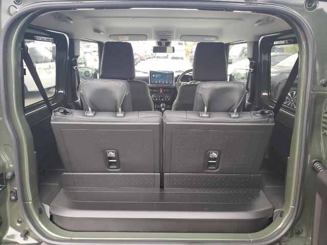 ジムニー XC 登録済未使用車 ジーアイギアオフロード ブルバー LEDオフロード サイドステップ ワイドオーバーフェンダー リアラダー ルーフラック スペアタイヤハードカバー 3インチリフトアップキット(11枚目)