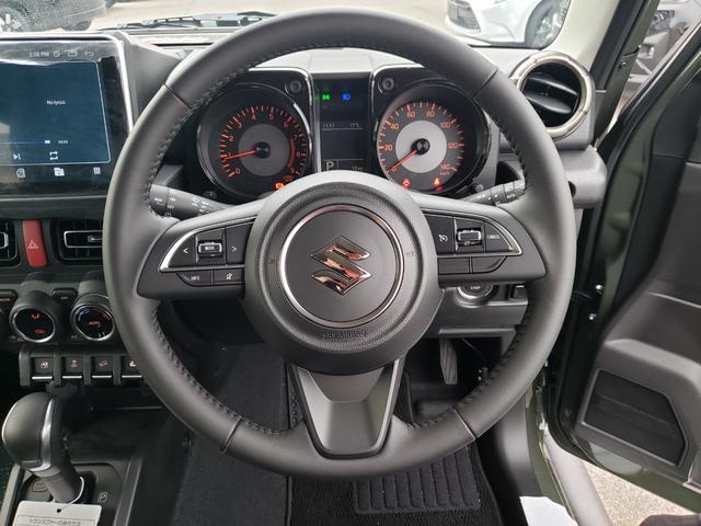 ジムニー XC 登録済未使用車 ジーアイギアオフロード ブルバー LEDオフロード サイドステップ ワイドオーバーフェンダー リアラダー ルーフラック スペアタイヤハードカバー 3インチリフトアップキット(22枚目)