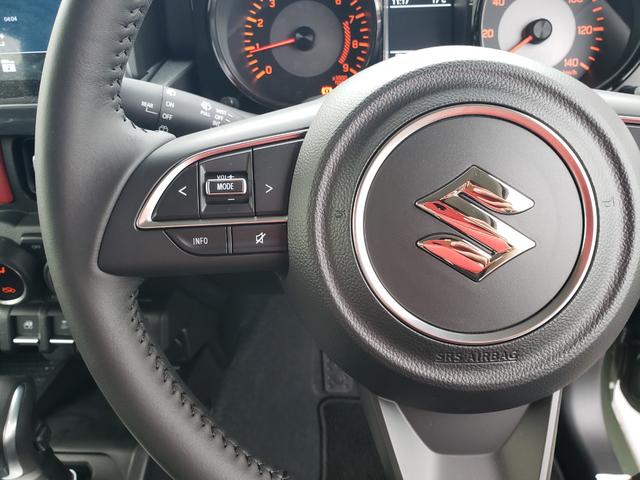 ジムニー XC 登録済未使用車 ジーアイギアオフロード ブルバー LEDオフロード サイドステップ ワイドオーバーフェンダー リアラダー ルーフラック スペアタイヤハードカバー 3インチリフトアップキット(26枚目)