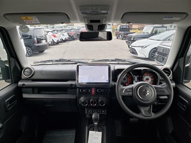 ジムニー XC 登録済未使用車 ジーアイギアオフロード ブルバー LEDオフロード サイドステップ ワイドオーバーフェンダー リアラダー ルーフラック スペアタイヤハードカバー 3インチリフトアップキット(38枚目)